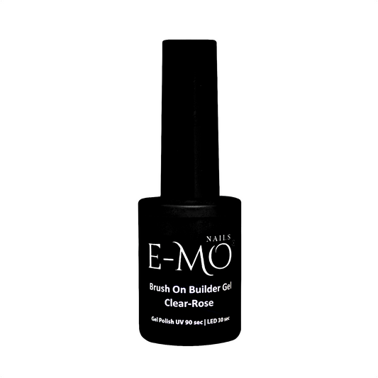 Brush on Builder Gel Clear-Rose 15ml